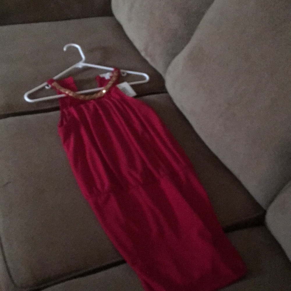 Red dress